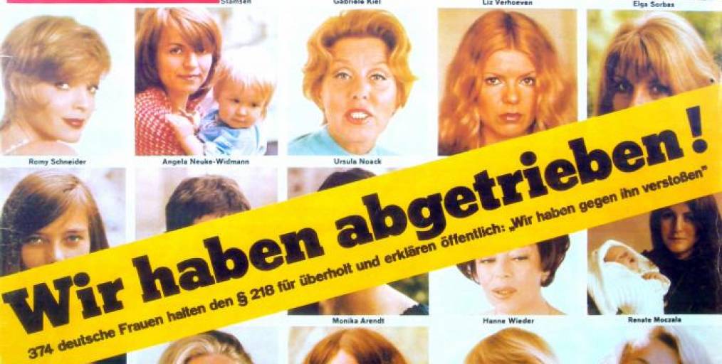 „Maria, Christiane, Else, Karin, Lea, Lydia, Petra S., Petra W. und der § 218“