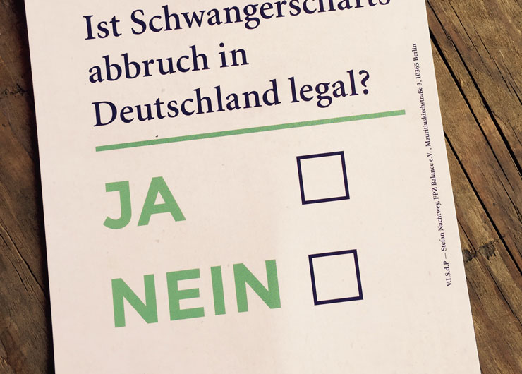 Programm zur Konferenz „Weg mit § 218“