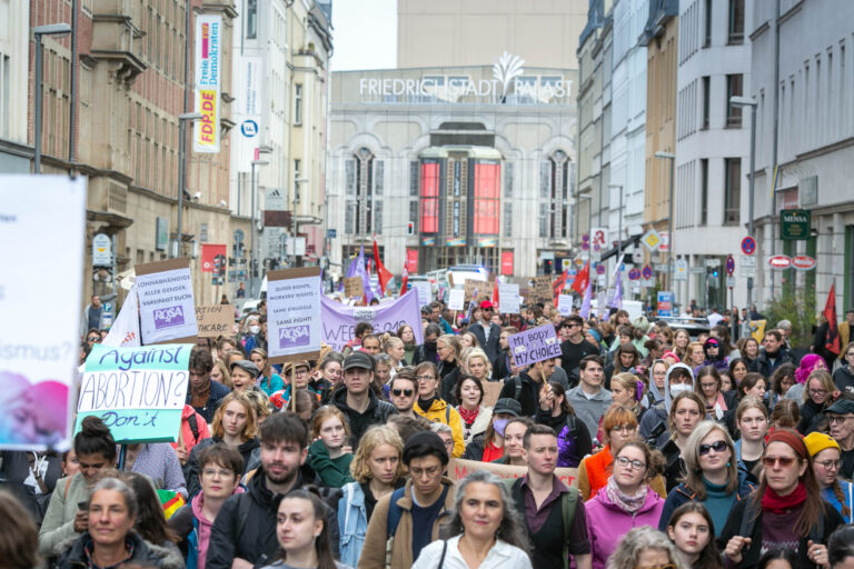 Impressionen des Aktiontages für sexuelle Selbstbestimmung 17.09.2022
